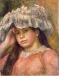 Renoir Pierre-Auguste Young Girl in a Hat  - Hermitage